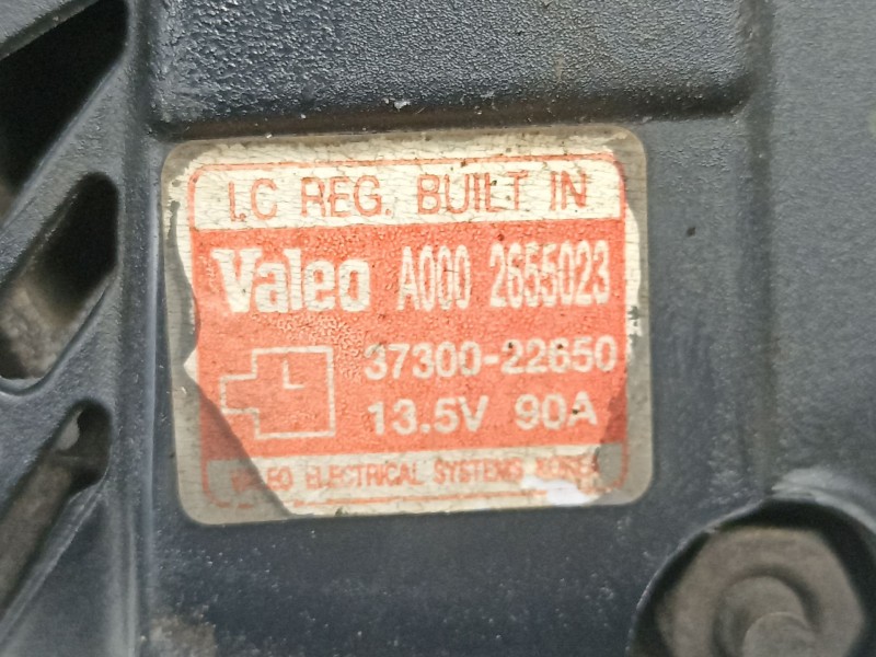 Recambio de alternador para hyundai accent 1.3 g referencia OEM IAM 3730022650 A0002655023 
