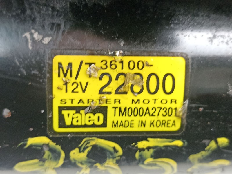 Recambio de motor arranque para hyundai accent ii (lc) 1.5 referencia OEM IAM 3610022800 TM000A27301 