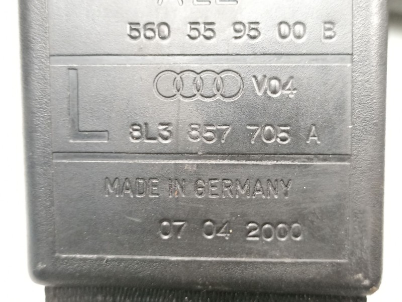 Recambio de cinturon seguridad delantero izquierdo para audi a3 (8l1) 1.9 tdi referencia OEM IAM 8L3857705A  