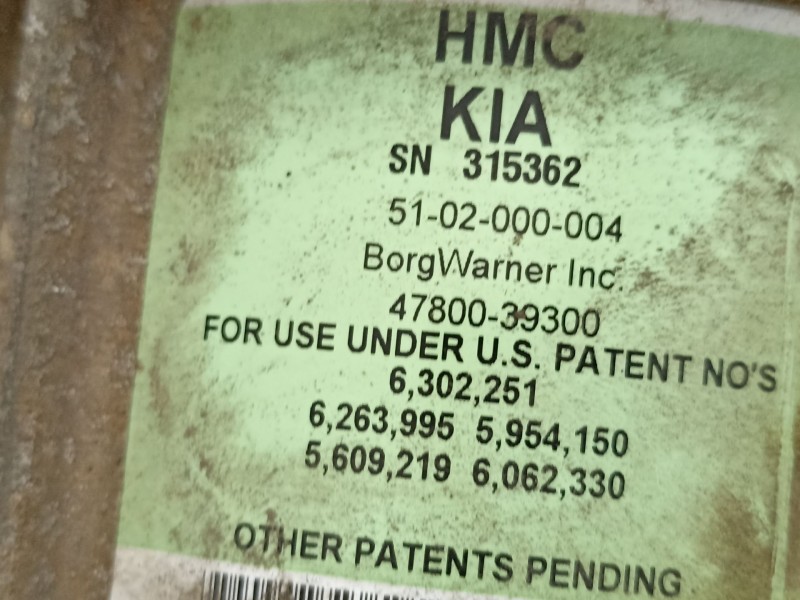 Recambio de diferencial trasero para hyundai santa fé ii (cm) 2.2 crdi 4x4 referencia OEM IAM 4780039300  