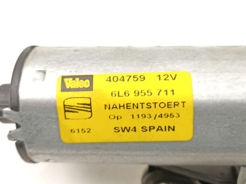 Recambio de motor limpia trasero para seat ibiza iii (6l1) 1.2 referencia OEM IAM 6L6955711 404759 