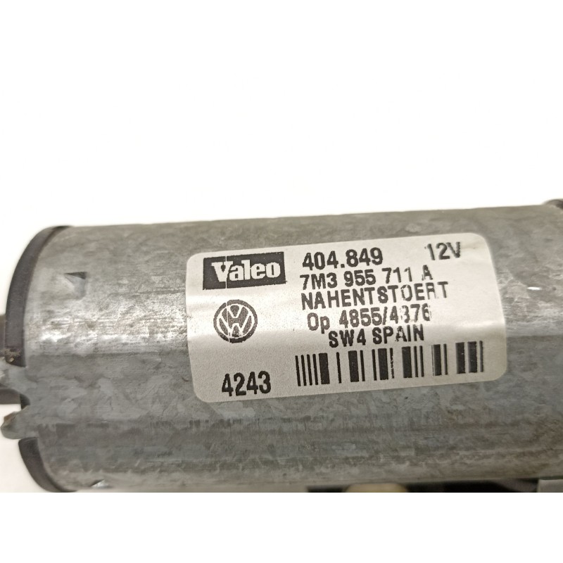 Recambio de motor limpia trasero para seat alhambra (7v8, 7v9) 1.9 tdi referencia OEM IAM 7M3955711 404849 