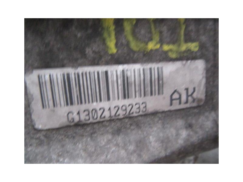 Recambio de caja cambios 5v turbo diesel para opel zafira 2.0 td referencia OEM IAM G1302129233  