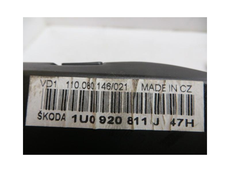 Recambio de cuadro instrumentos : skoda octavia : 1.9 tdi -alh (89,76cv) [2004] para skoda octavia 1.9 tdi -alh referencia OEM I