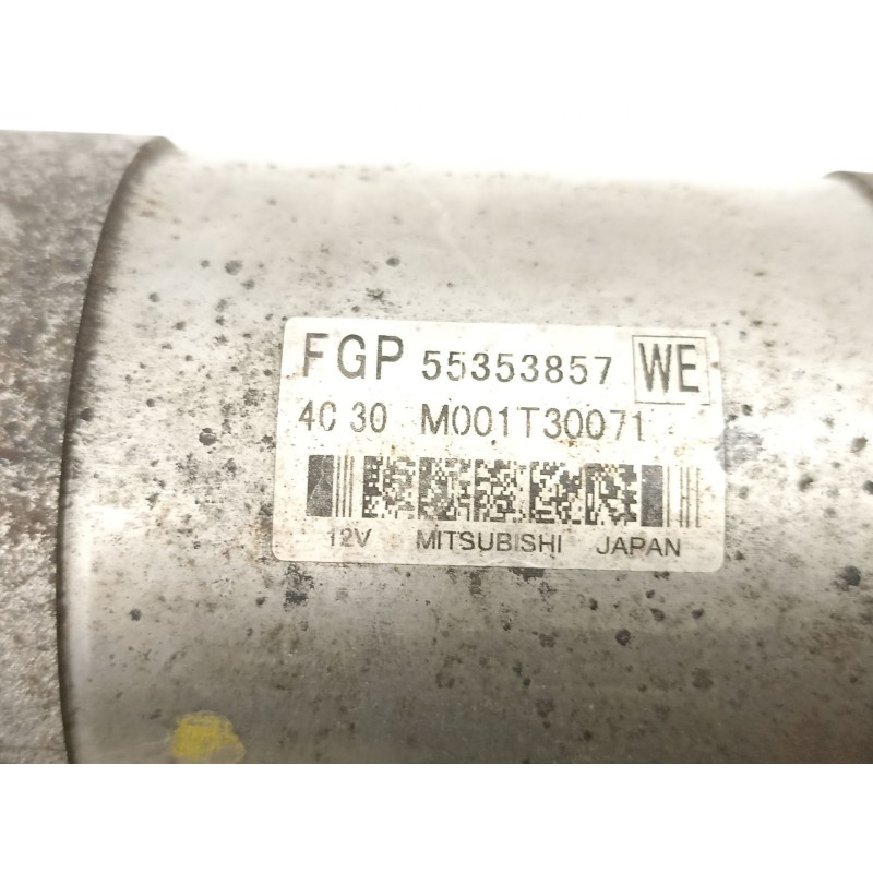 Recambio de motor arranque para opel vectra c (z02) 1.9 cdti (f69) referencia OEM IAM 55353857 M001T30071 
