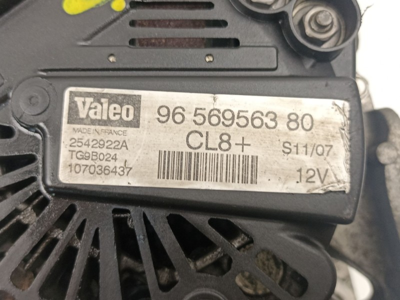 Recambio de alternador para peugeot 206+ (2l_, 2m_) 1.4 i (2lkfwa, 2mkfwa) referencia OEM IAM 9656956380 TG9B024 