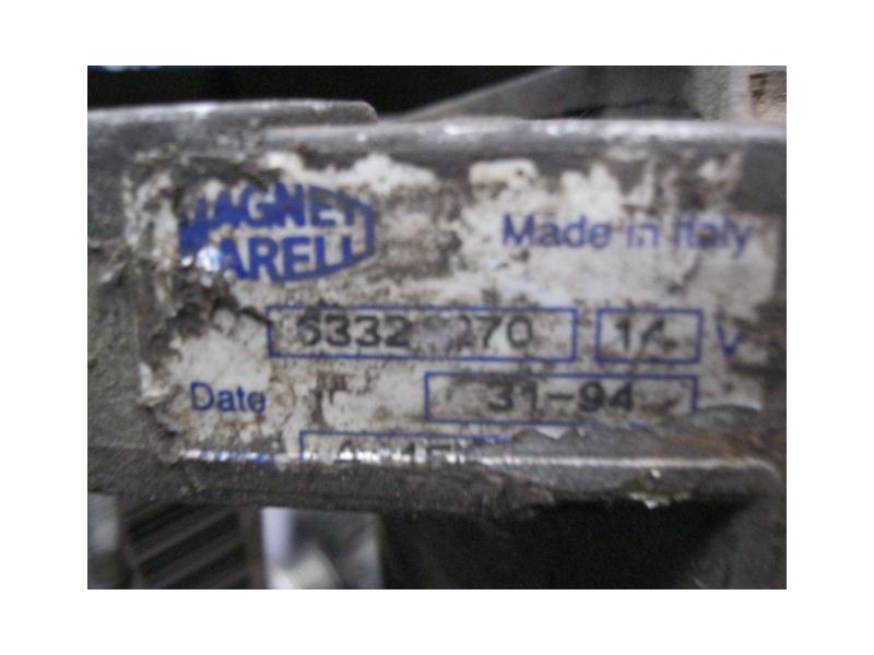 Recambio de alternador : fiat punto : 1.1 g-176a6 (54,4cv) 3p [1994] para fiat punto 1.1 g-176a6 referencia OEM IAM 6332....70MA