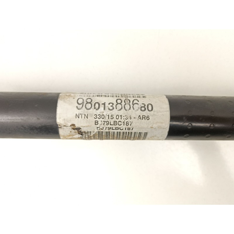 Recambio de transmision delantera derecha para citroën c3 ii (sc_) 1.2 vti 82 referencia OEM IAM 9801388680  