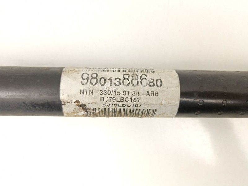 Recambio de transmision delantera derecha para citroën c3 ii (sc_) 1.2 vti 82 referencia OEM IAM 9801388680  