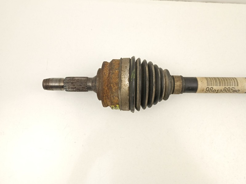 Recambio de transmision delantera izquierda para citroën c3 ii (sc_) 1.2 vti 82 referencia OEM IAM 9801388580  