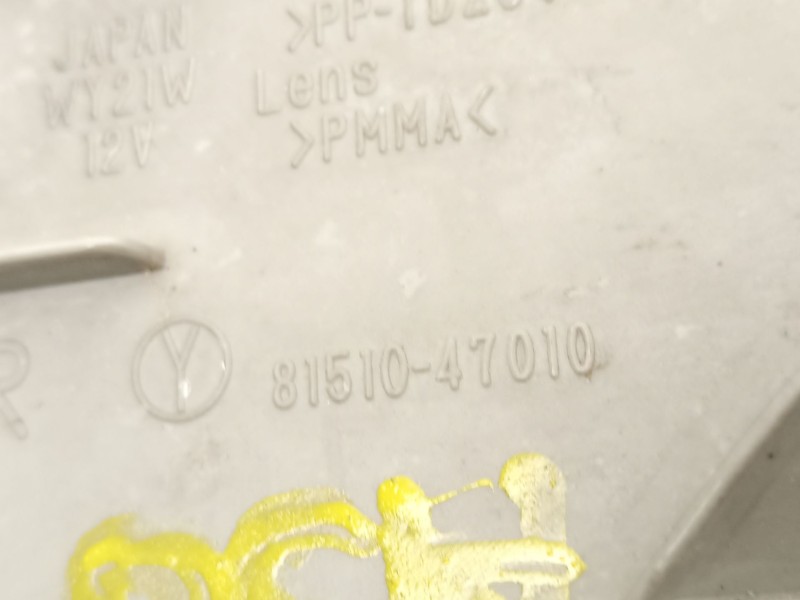 Recambio de piloto delantero derecho para toyota prius zvw30 prius advance referencia OEM IAM 8151047010  