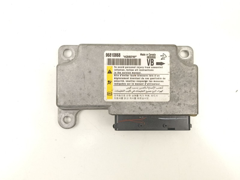 Recambio de centralita airbag para opel antara cosmo 4x4 referencia OEM IAM 96810868  