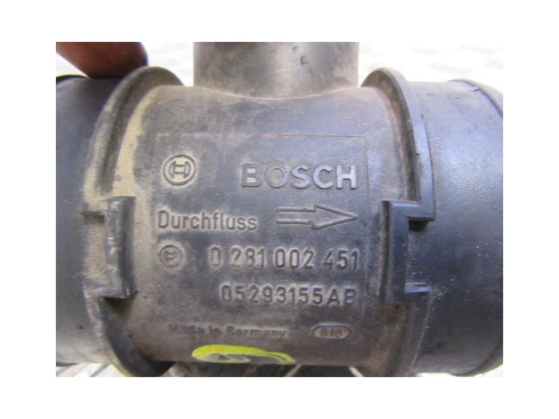 Recambio de caudalimetro : chrysler voyager : 2.5 td (142,76cv) [2002] para chrysler voyager 2.5 td referencia OEM IAM 028100245