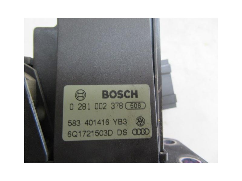 Recambio de potenciómetro aceleración : seat cordoba : 1.9 td (100,61cv) [2006] para seat cordoba 1.9 td referencia OEM IAM 0281