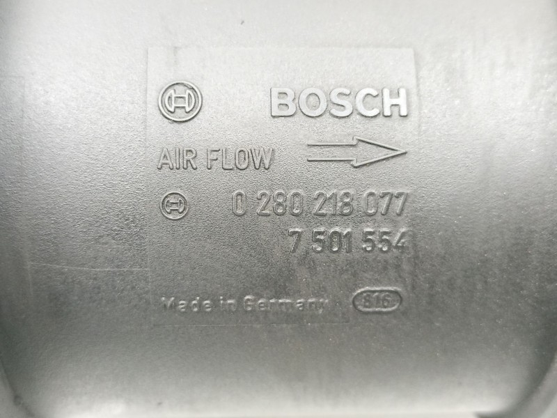 Recambio de caudalimetro para bmw 7 (e65, e66, e67) 745 i, li referencia OEM IAM 7501554 0280218077 