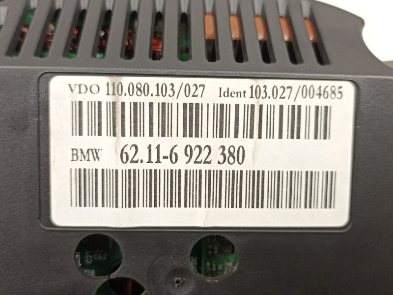 Recambio de cuadro instrumentos para bmw 7 (e65, e66, e67) 745 i, li referencia OEM IAM 62116922380 110080103027 