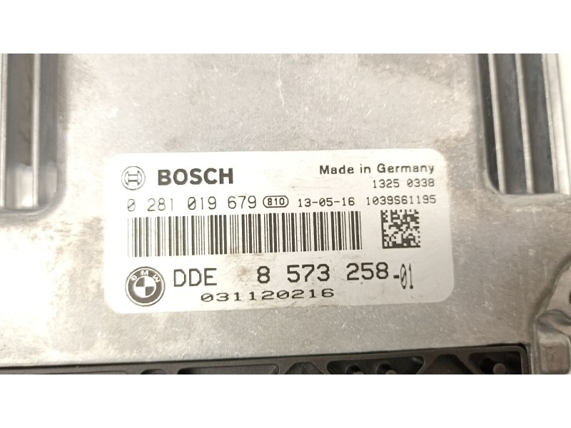 Recambio de centralita para bmw 1 (f20) 118 d referencia OEM IAM 8573258 0281019679 
