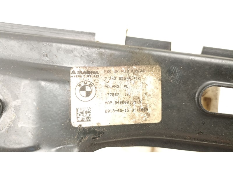 Recambio de elevalunas trasero izquierdo para bmw 1 (f20) 118 d referencia OEM IAM 7242555  