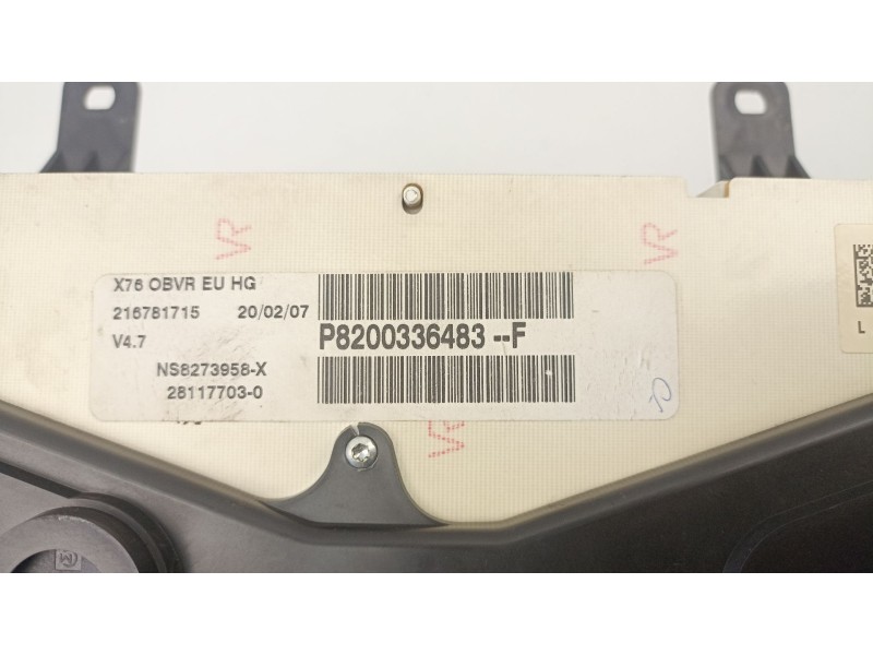 Recambio de cuadro instrumentos para renault kangoo express (fc0/1_) 1.5 dci referencia OEM IAM 8200336483  