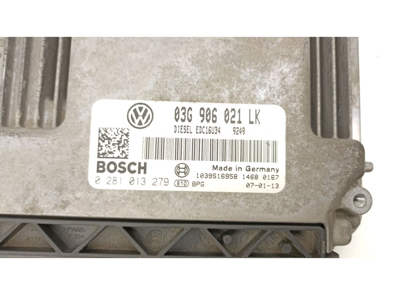 Recambio de centralita para seat leon (1p1) 1.9 tdi referencia OEM IAM 03G906021LK 0281013279 