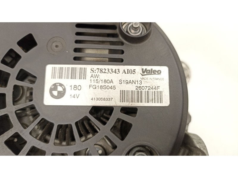 Recambio de alternador para bmw 1 (f20) 118 d referencia OEM IAM 7823343 FG18S045 