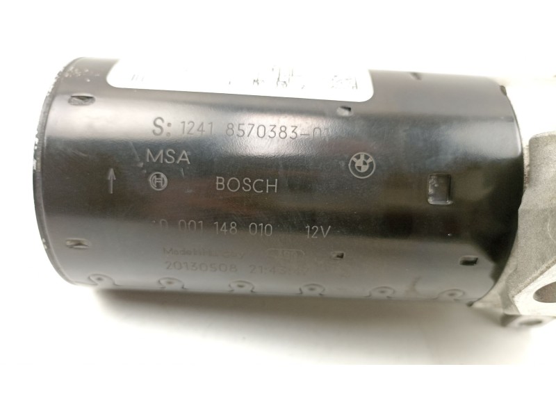 Recambio de motor arranque para bmw 1 (f20) 118 d referencia OEM IAM 12418570383 0001148010 