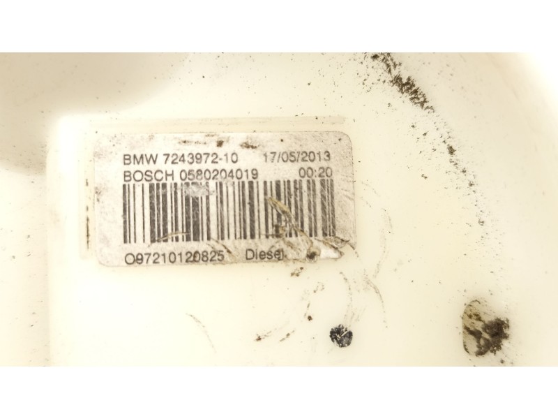 Recambio de bomba combustible aforador para bmw 1 (f20) 118 d referencia OEM IAM 7243972 0580204019 