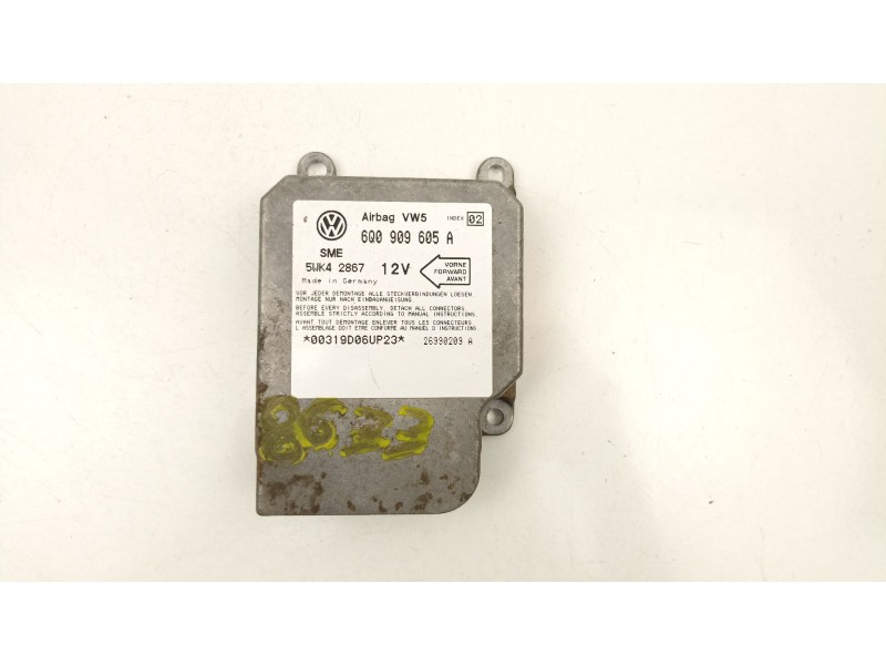 Recambio de centralita airbag para volkswagen golf iv (1j1) 1.9 tdi referencia OEM IAM 6Q0909605A 5WK42867 