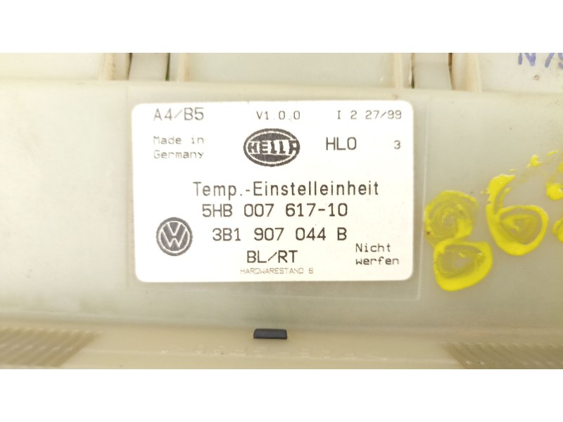 Recambio de mandos calefaccion aire para volkswagen golf iv (1j1) 1.9 tdi referencia OEM IAM 3B1907044B 5HB00761710 