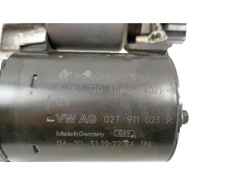 Recambio de motor arranque para seat ibiza iii (6l1) 1.4 16v referencia OEM IAM 02T911023R 0001120406 