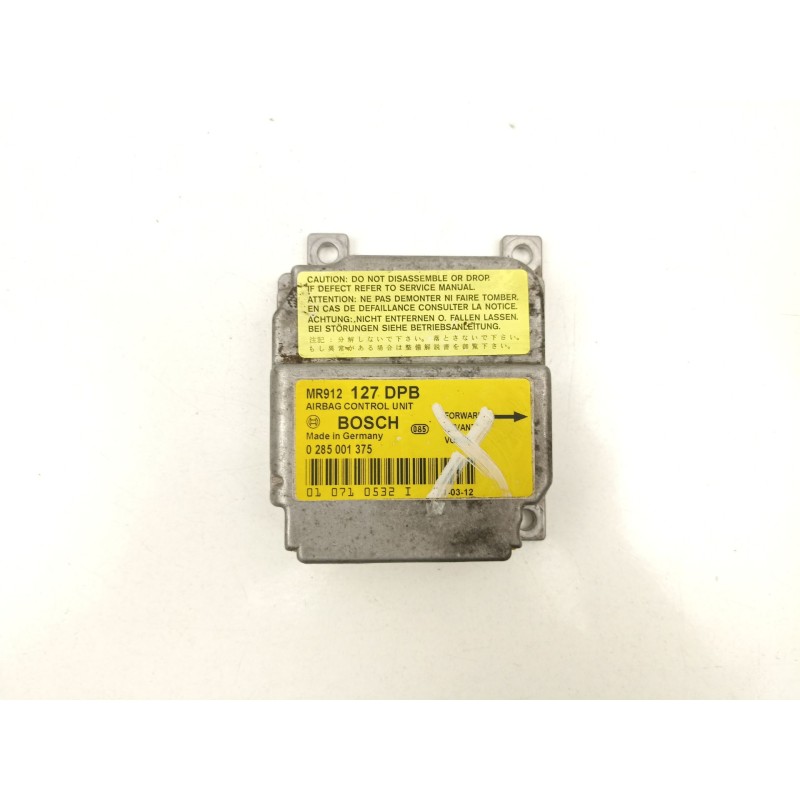 Recambio de centralita airbag para mitsubishi space star monospace (dg_a) 1.6 16v (dg3a) referencia OEM IAM MR912127  