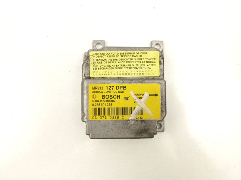 Recambio de centralita airbag para mitsubishi space star monospace (dg_a) 1.6 16v (dg3a) referencia OEM IAM MR912127  