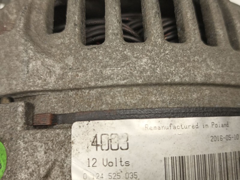 Recambio de alternador para fiat scudo furgoneta (220_) 2.0 jtd 16v referencia OEM IAM 9646065480 0124525035 