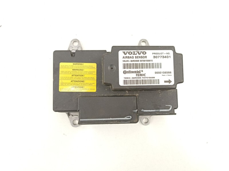 Recambio de centralita airbag para volvo s40 1.6 td referencia OEM IAM 30773401  