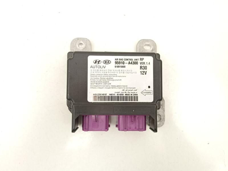 Recambio de centralita airbag para kia carens iv 1.7 crdi referencia OEM IAM 95910A4300  