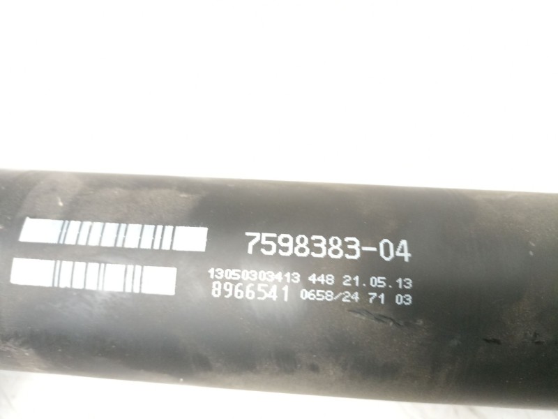 Recambio de transmision central trasera para bmw 1 (f20) 118 d referencia OEM IAM 7598383  