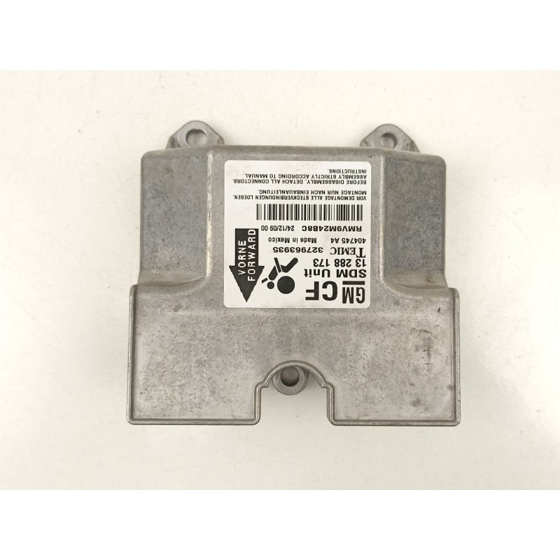 Recambio de centralita airbag para opel zafira / zafira family b (a05) 1.7 cdti (m75) referencia OEM IAM 13288173  