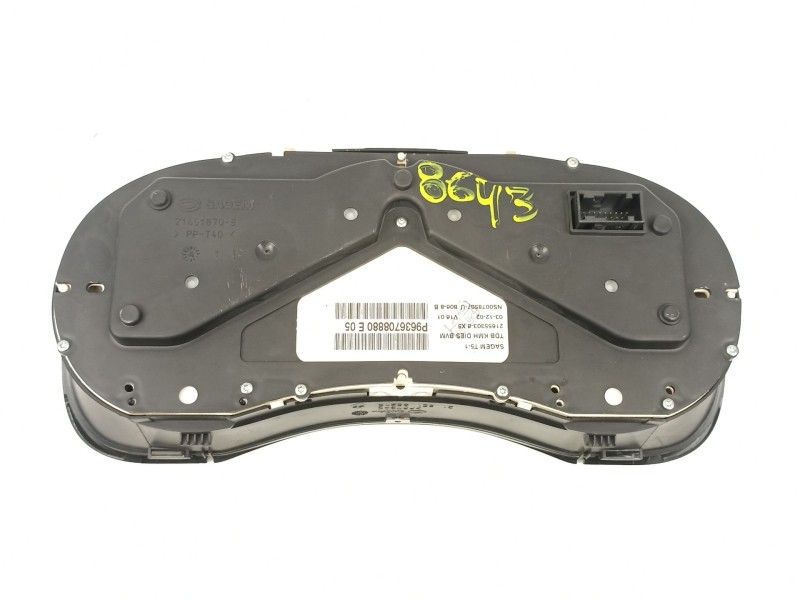 Recambio de cuadro instrumentos para peugeot 307 (3a/c) 2.0 hdi 90 referencia OEM IAM 9636708880  