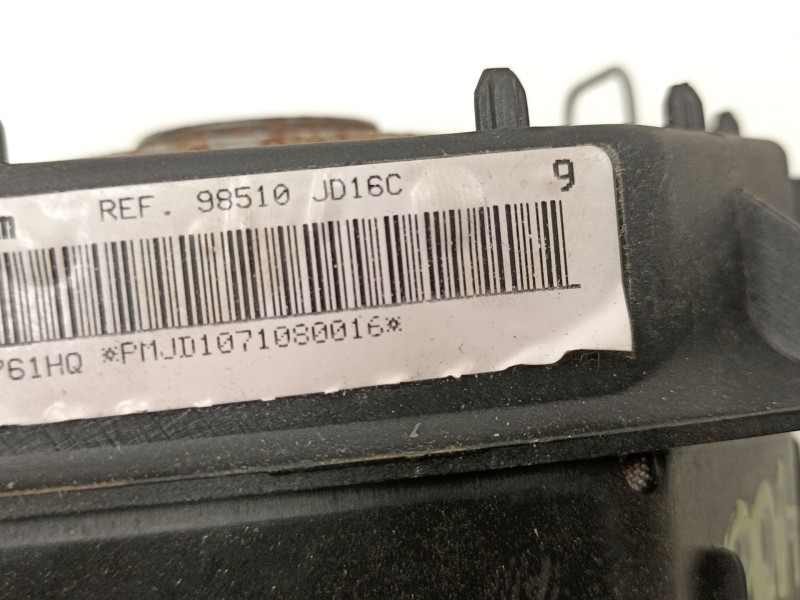 Recambio de airbag conductor para nissan qashqai (j10) tekna referencia OEM IAM 98510JD16C  