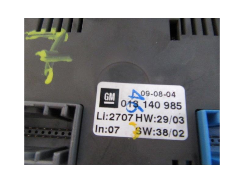 Recambio de mandos calefaccion : opel zafira : 2.0 tdi 16v elegance 5p [2004] para opel zafira 2.0 tdi 16v elegance referencia O