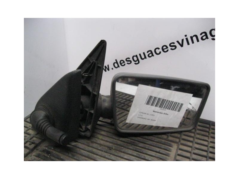 Recambio de retrovisor dcho. : citroen ax : 1.2 g [1992] para citroen ax 1.2 g referencia OEM IAM NEGRO-MANUAL  