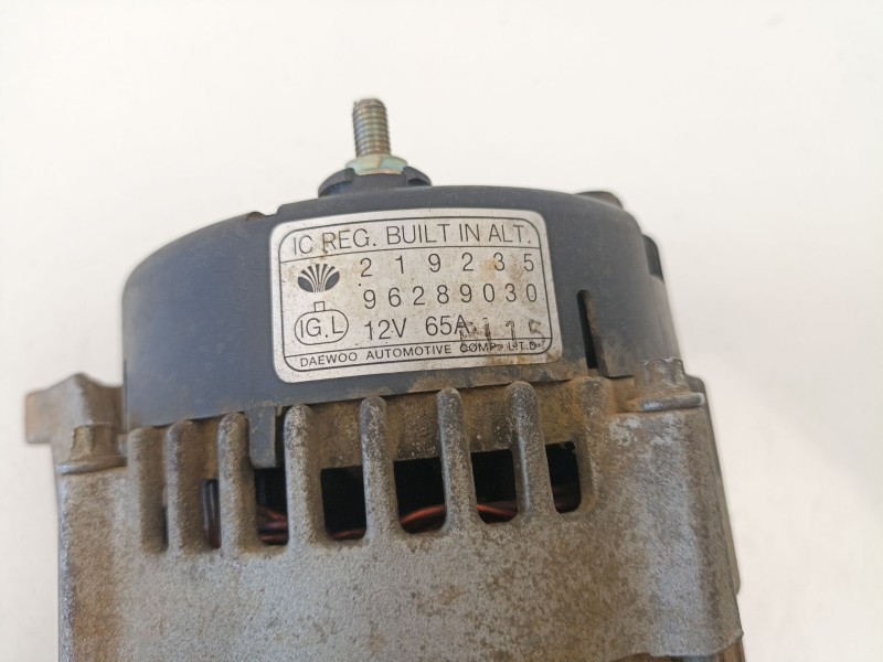 Recambio de alternador para daewoo matiz (m100, m150) 1.0 referencia OEM IAM 96289030 219235 
