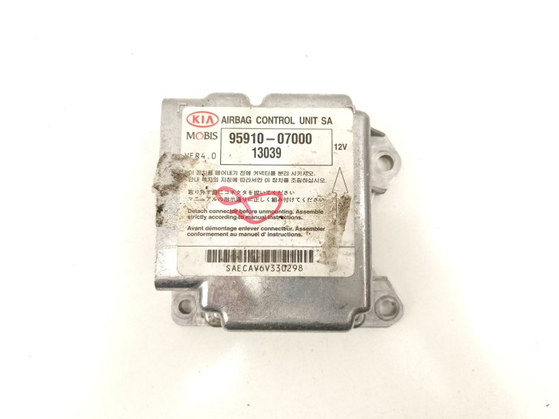 Recambio de centralita airbag para kia picanto i (sa) 1.0 referencia OEM IAM 9591007000  