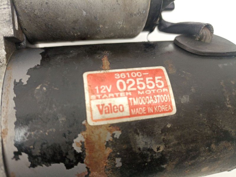 Recambio de motor arranque para kia picanto i (sa) 1.0 referencia OEM IAM 3610002555 TM000A37001 