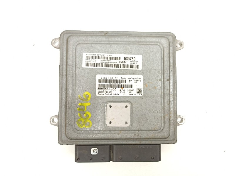 Recambio de centralita para chrysler sebring (js) 2.0 vvt referencia OEM IAM 4692101AE A2C53240963 P04692101AE