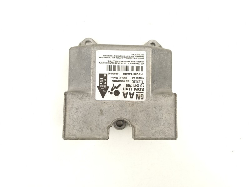 Recambio de centralita airbag para opel zafira / zafira family b (a05) 1.9 cdti (m75) referencia OEM IAM 13241766  