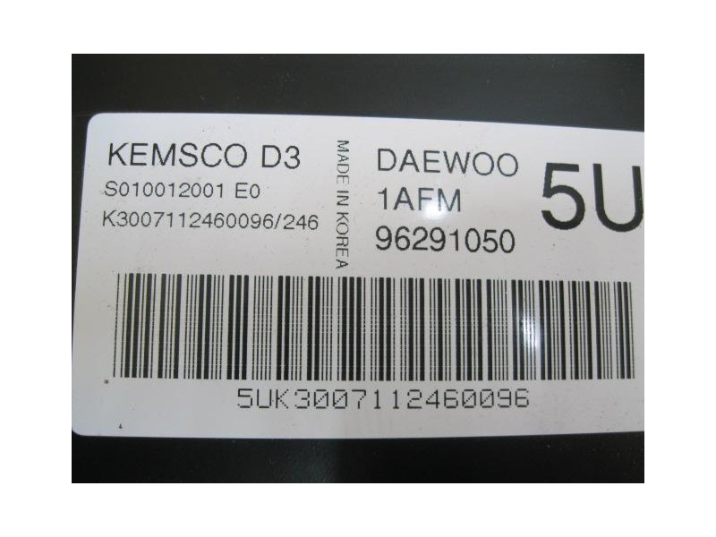 Recambio de centralita : daewoo matiz : 0.8 g g/f8cv 5p [2000] para daewoo matiz 0.8 g g/f8cv referencia OEM IAM   