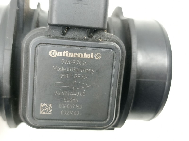 Recambio de caudalimetro para peugeot 207/207+ (wa_, wc_) 1.4 hdi referencia OEM IAM 9647144080 5WK97004 