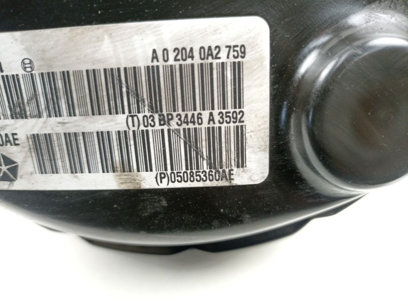 Recambio de servofreno para chrysler sebring (js) 2.0 vvt referencia OEM IAM 5085360AE  