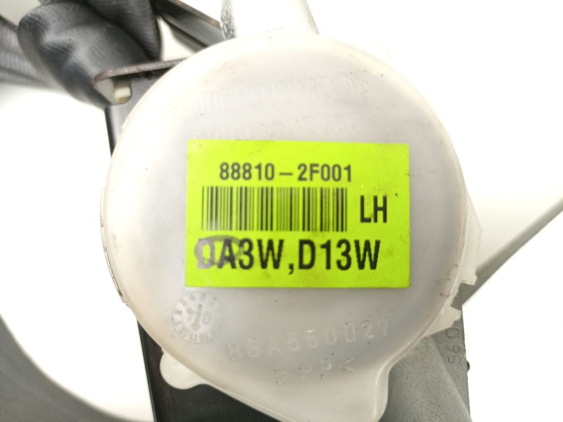 Recambio de cinturon seguridad delantero izquierdo para kia cerato i hatchback (ld) 1.5 crdi referencia OEM IAM 888102F001  